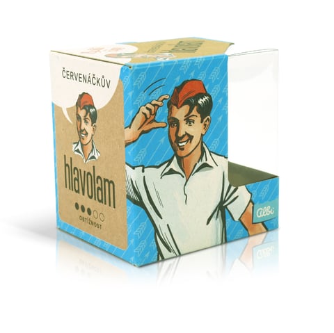 Hlavolam - Červenáček Albi
