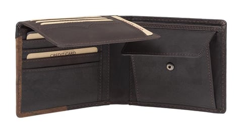 Pánská kožená peněženka Lagen 51148 Brown