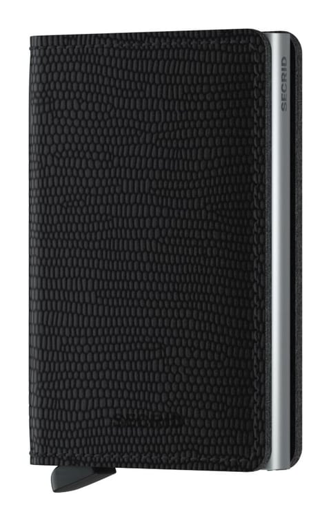 Kožená mini peněženka Secrid Slimwallet Rango Black