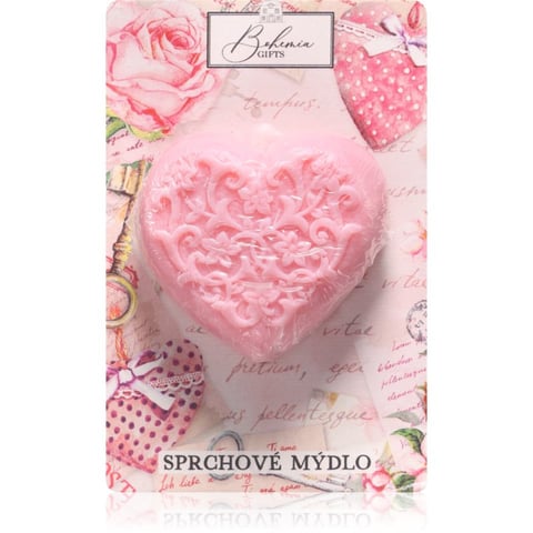 Bohemia Gifts Handmade Heart ručně vyráběné mýdlo s glycerinem 90 g