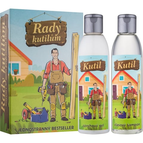 Bohemia Gifts Kniha Pro Kutily sada na tělo a vlasy pro muže