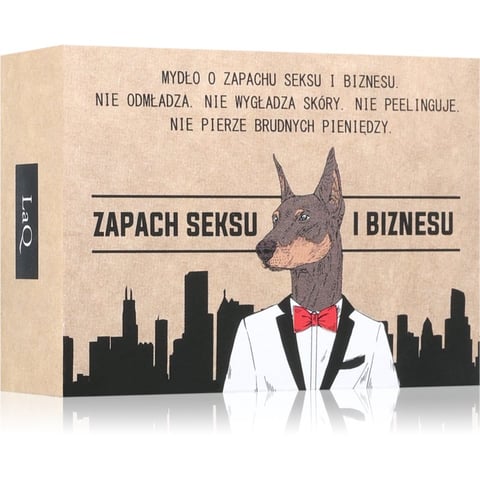 LaQ Doberman tuhé mýdlo 85 g