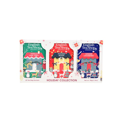 English Tea Shop Bílá vánoční kolekce čajů BIO 20 x 3 sáčků