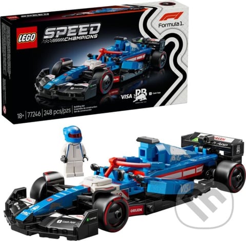 LEGO Speed Champions 77246 Závodní auto Visa Cash App RB F1