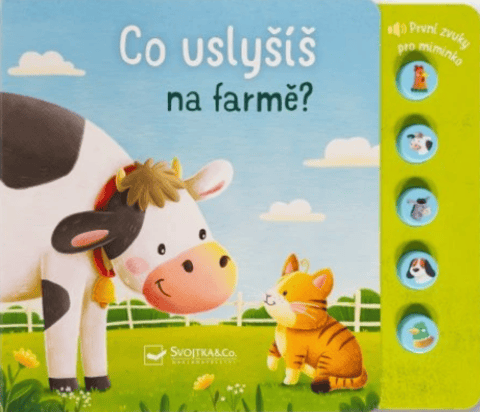 Co uslyšíš na farmě? První zvuky pro miminko