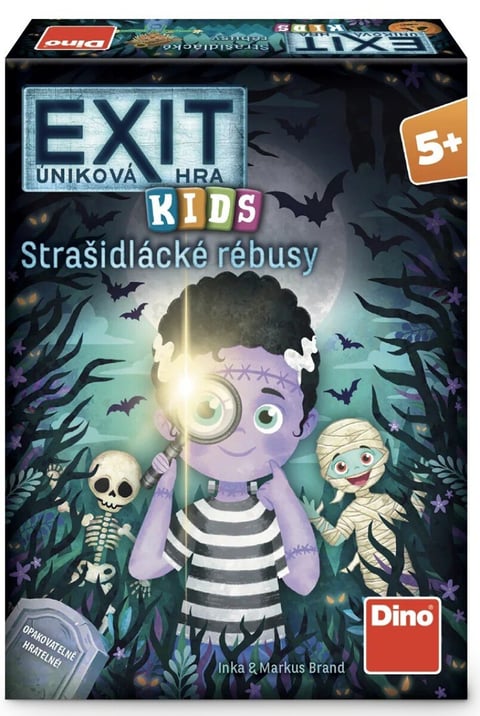 Exit úniková hra pro děti: Strašidlácké rébusy