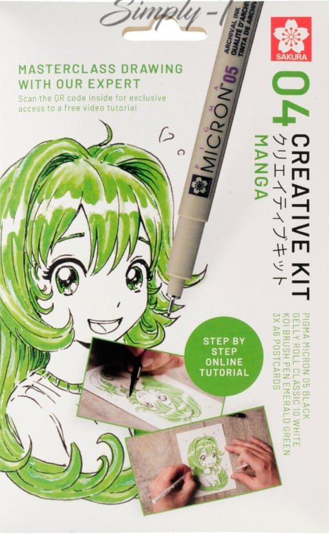 Kreativní sada Sakura - Manga