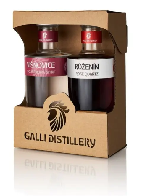 Dárkové balení višňovice a růženín